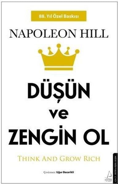 Napoleon HillBücher zur persönlichen EntwicklungDüşün ve Zengin Ol - 88. Yıl Özel Baskısı