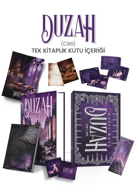 Hazel NoyaTürk RomaniDuzah 3: Şah ve Mat-Tek Kitaplık Kutu