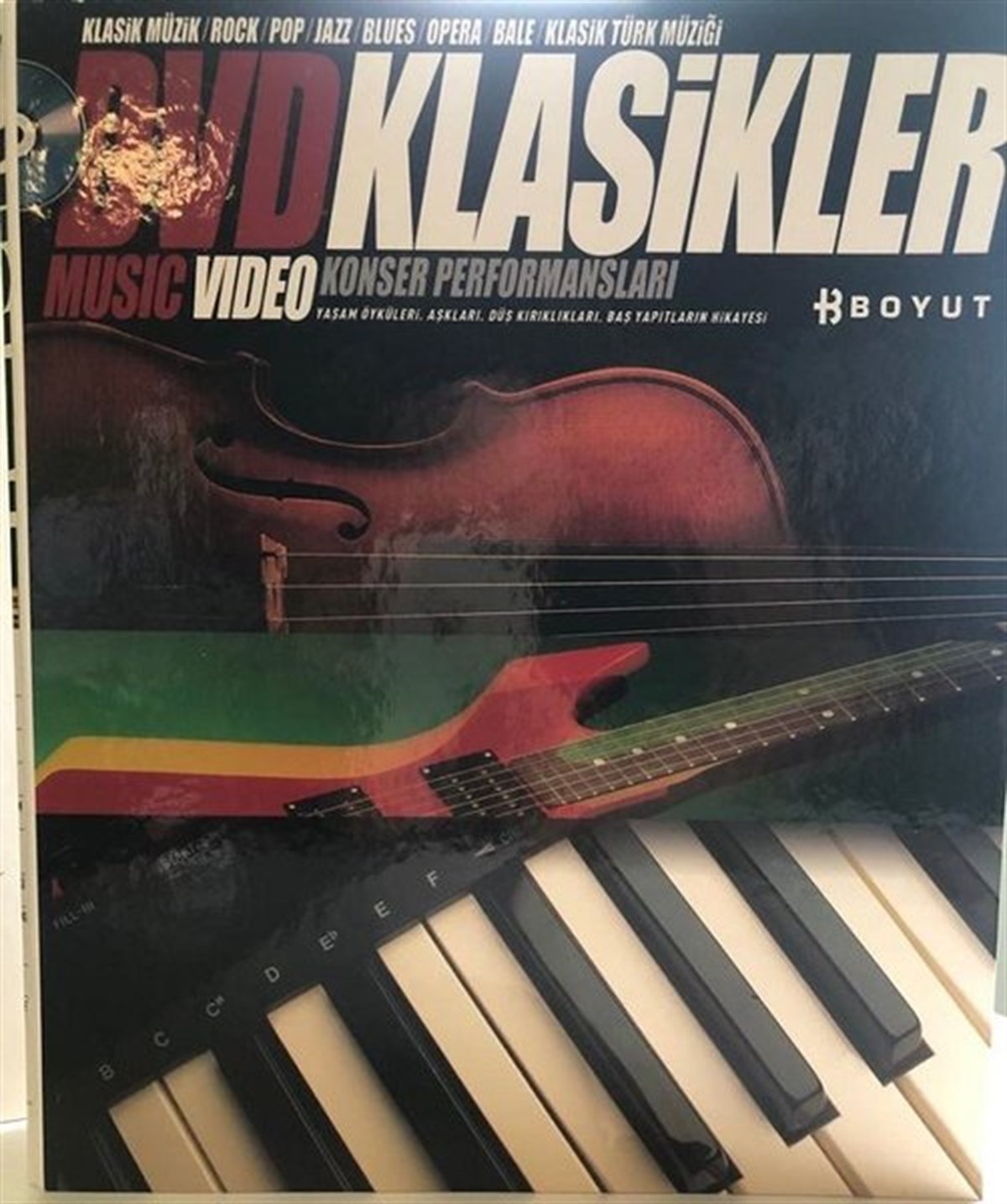 KolektifMüzik KitaplarıDVD Klasikler - Klasik 2 Müzik Fasikül Seti + 10 DVD Hediye