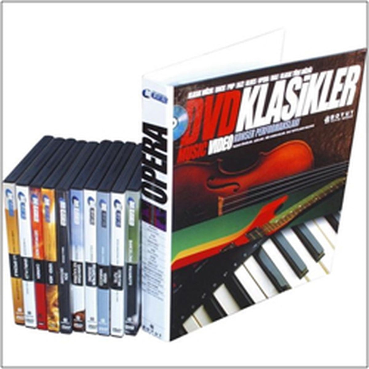 KolektifMüzik KitaplarıDVD Klasikler - Opera Fasikül Seti + 10 DVD Hediye