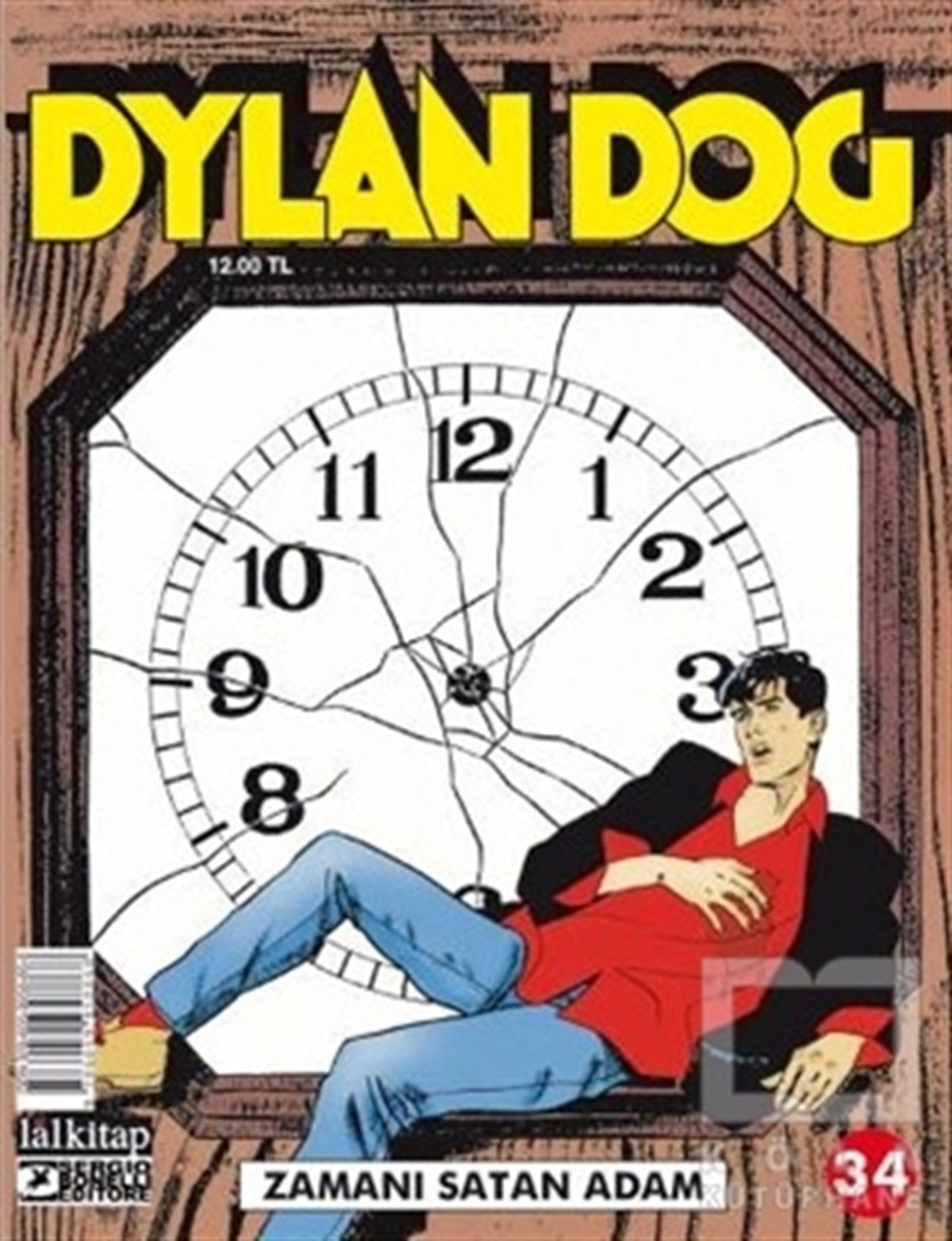 Claudio ChiaverottiÇizgi RomanDylan Dog Sayı: 34 - Zamanı Satan Adam