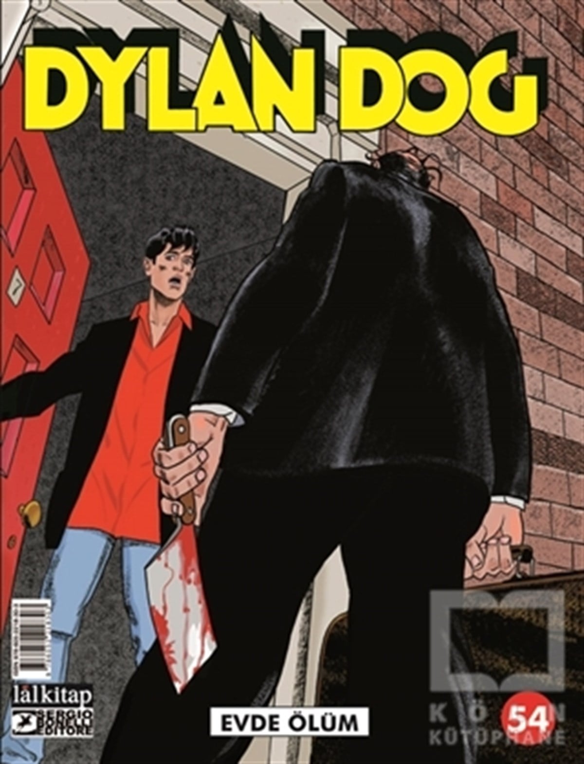 Pasquale RujuÇizgi RomanDylan Dog Sayı 54 - Evde Ölüm