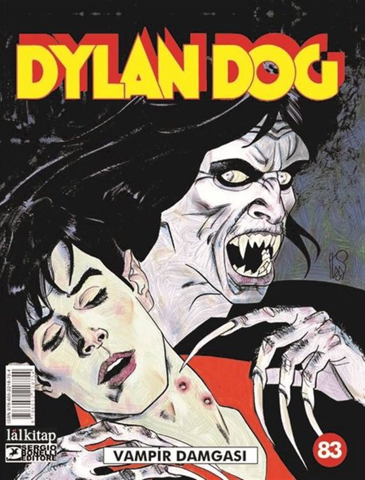 Pasquale RujuÇizgi RomanlarDylan Dog Sayı 83 - Vampir Damgası