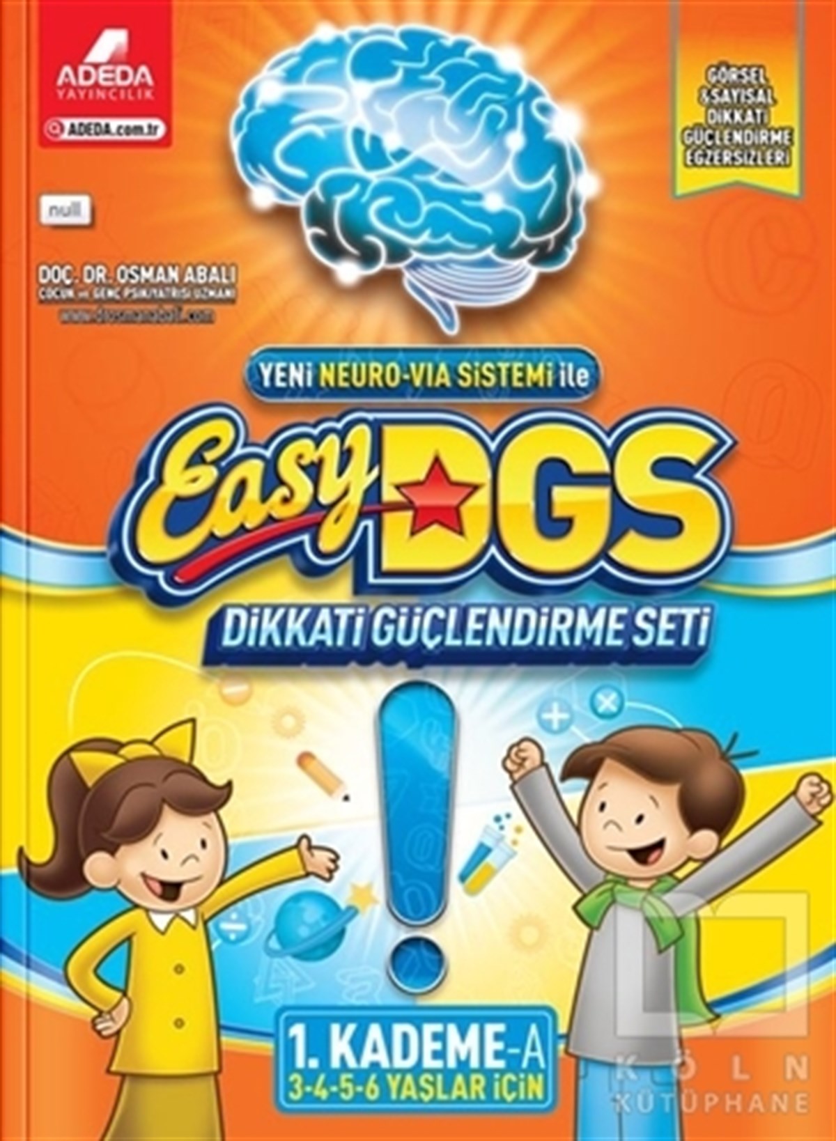 Osman AbalıZeka GelişimiEasy DGS Dikkati Güçlendirme Seti (3 - 4 - 5 - 6 Yaslar İçin)