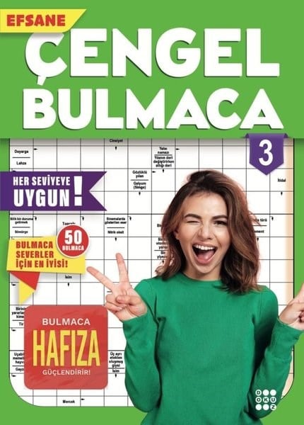 KolektifBilmece & Bulmaca KitaplarıEfsane Çengel Bulmaca 3