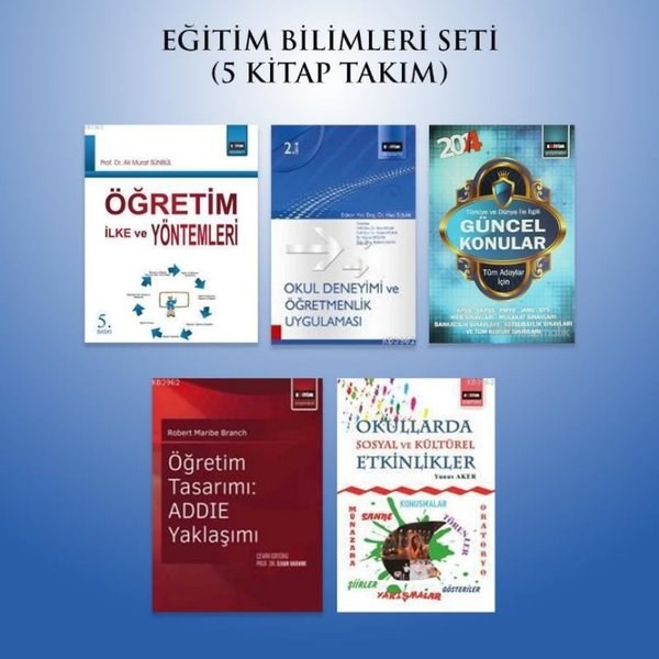 KolektifEğitimEğitim Bilimleri Serisi Seti - 5 Kitap Takım