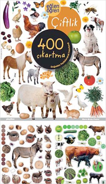 KolektifOkul Öncesi Şekilli KitaplarEğlen Öğren Çiftlik 400 Çıkartma