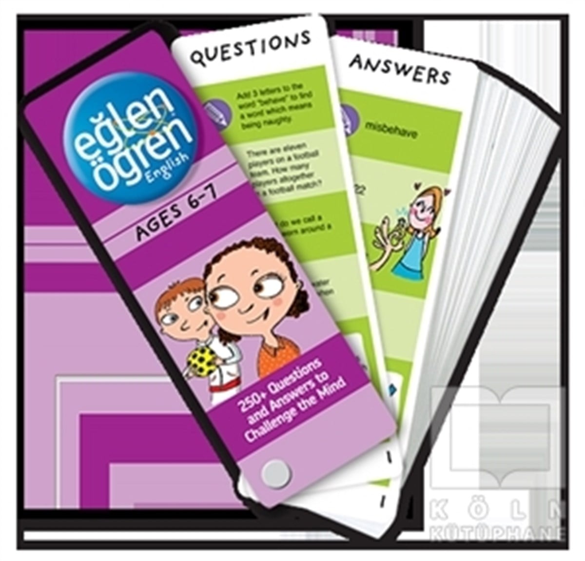 KolektifZeka Gelişimi KitaplarıEğlen Öğren English Time Card (6-7 Ages)