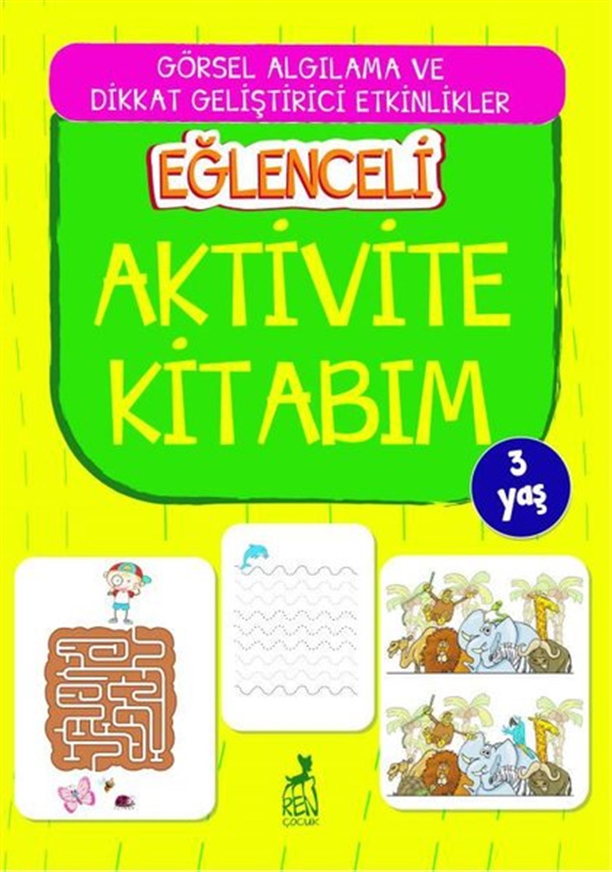KolektifEgitim Etkinlik KitaplariEğlenceli Aktivite Kitabım - 3 Yaş