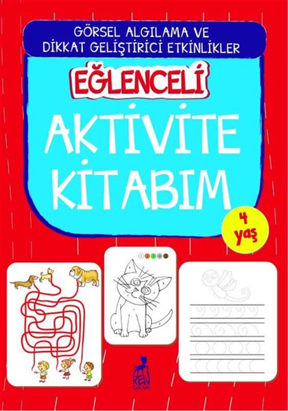 KolektifEgitim Etkinlik KitaplariEğlenceli Aktivite Kitabım - 4 Yaş