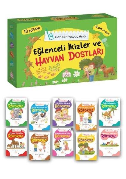 Handan Yalvaç ArıcıÇocuk Gençlik RomanlarıEğlenceli İkizler ve Hayvan Dostları - 10 Kitap Takım - 8 Yaş ve Üzeri