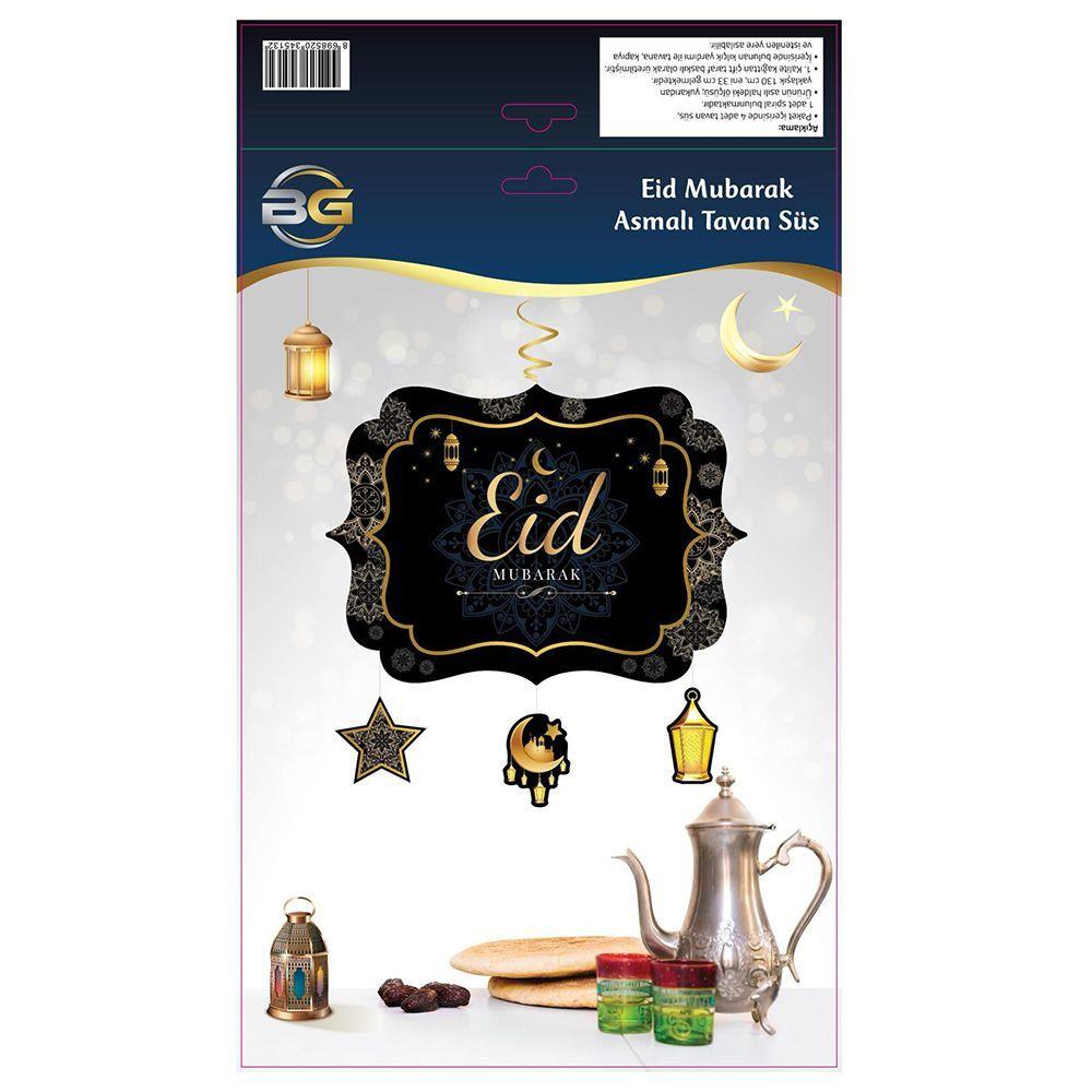 Eid Mübarek Asmalı Tavan Süs