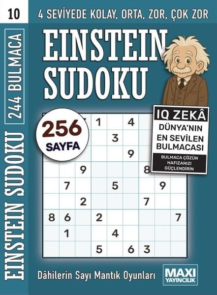 KolektifBilmece & Bulmaca KitaplarıEinstein Sudoku 10