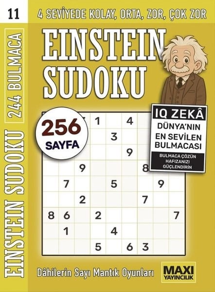 KolektifBilmece & Bulmaca KitaplarıEinstein Sudoku 11