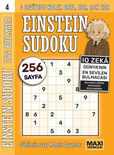 Bertan KodamanoğluBilmece & Bulmaca KitaplarıEinstein Sudoku 4