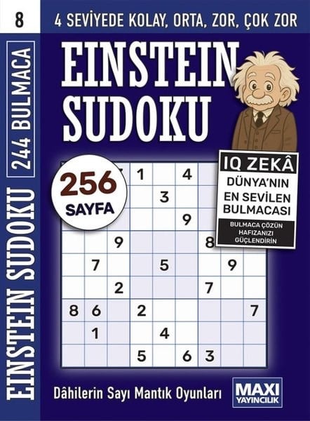 KolektifBilmece & Bulmaca KitaplarıEinstein Sudoku 8
