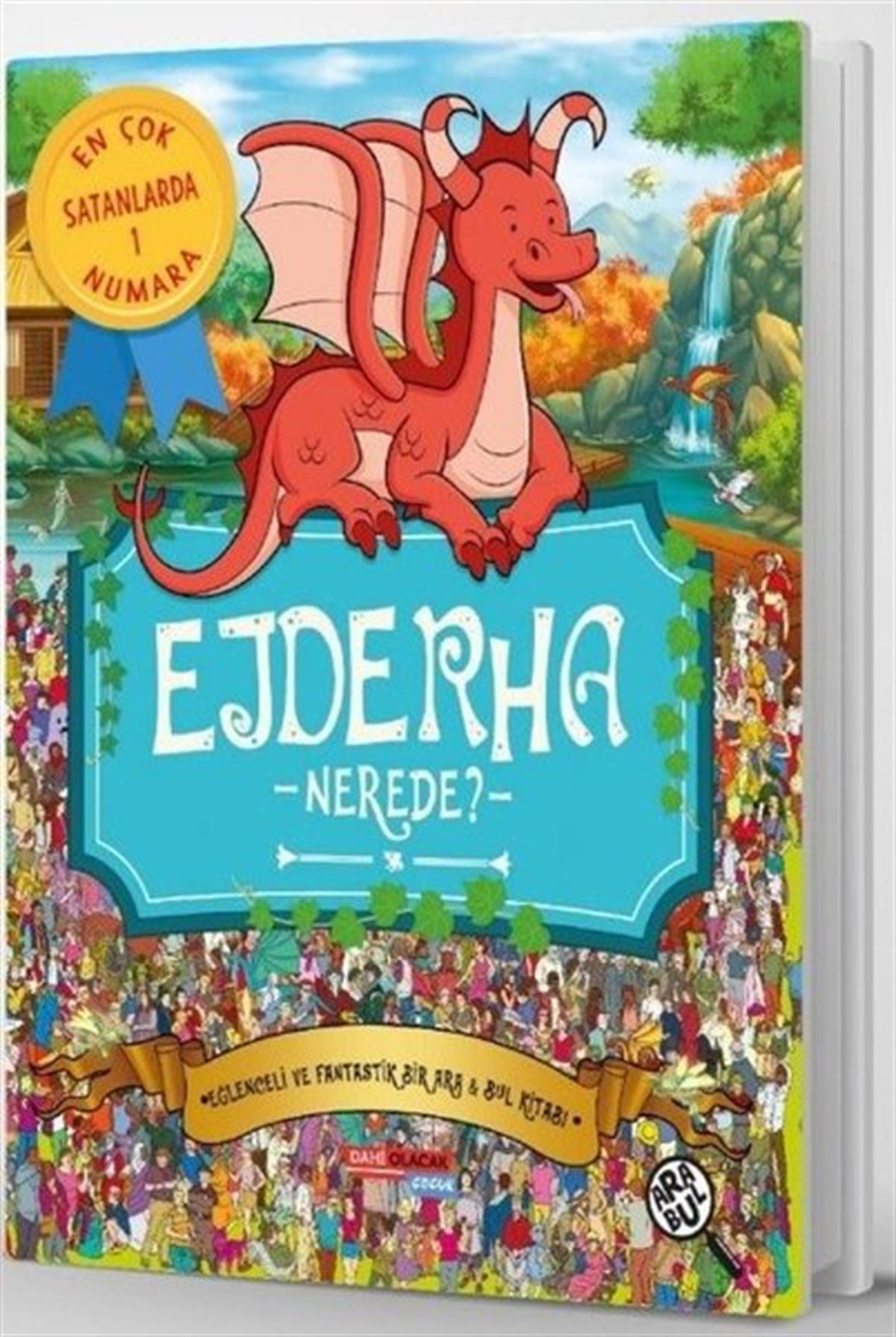 Frances EvansEtkinlik KitaplarıEjderha Nerede? Eğlenceli ve Fantastik Bir Ara ve Bul Kitabı