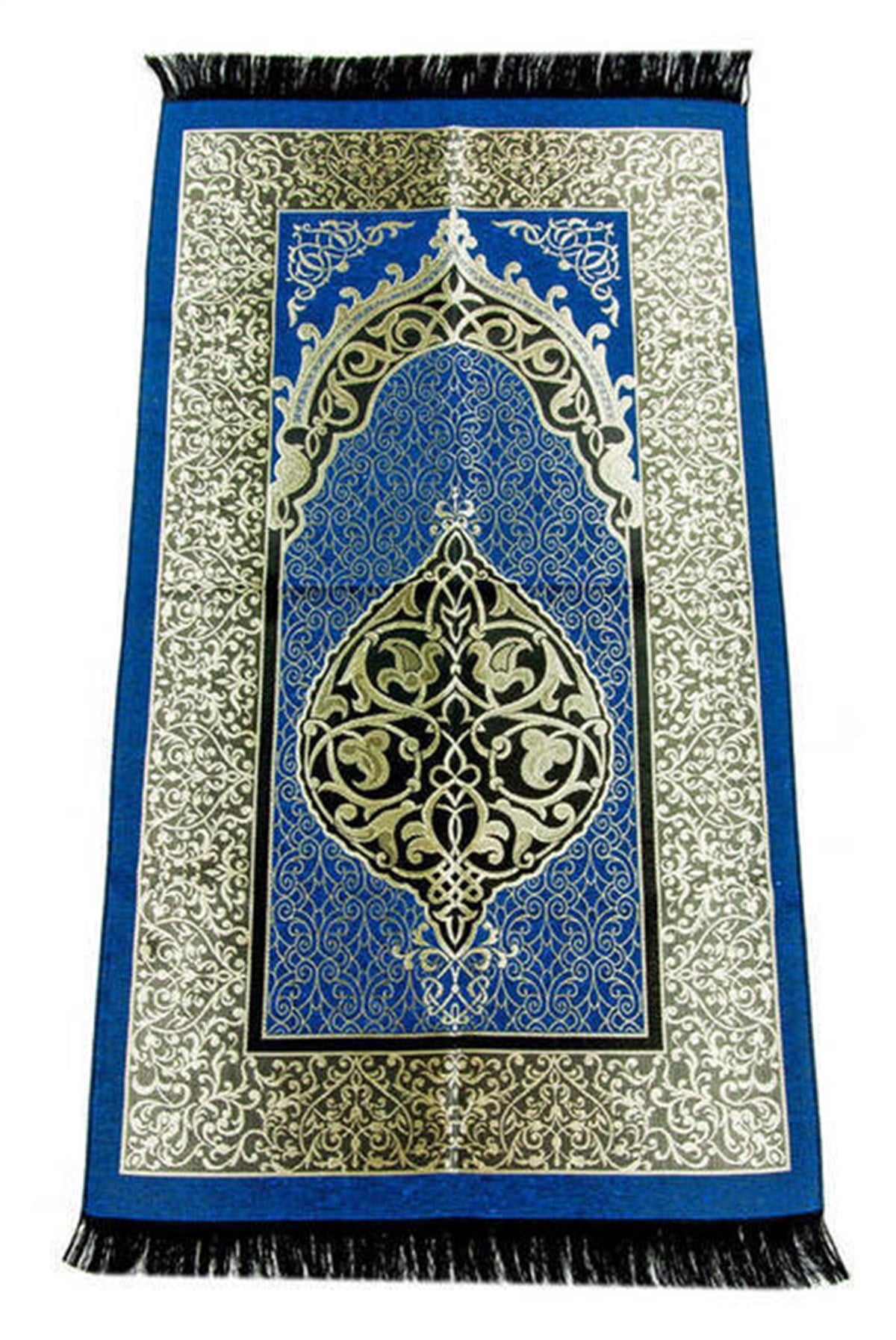 Ekonomik Osmanlı Tafta Seccade - 0150 - Lacivert Renk