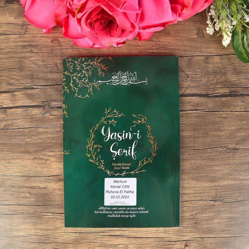 Ekonomik Yasin Kitabı ( Ortaboy 16×24, 64 Sayfa )Etiket Hediyeli-Yeşil