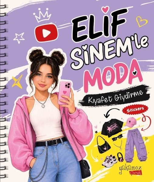 Elif Sinem DemirEtkinlik KitaplarıElif Sinemle Moda - Kıyafet Giydirme