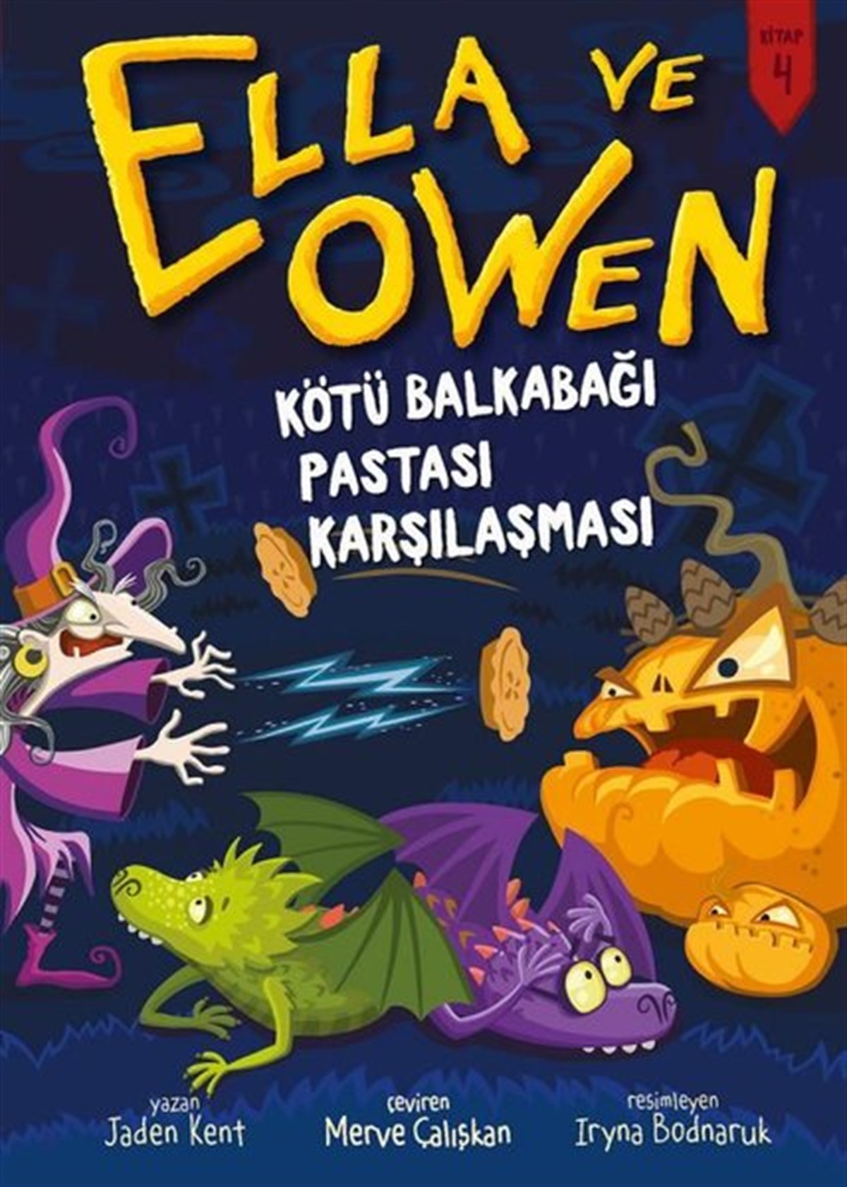 Jaden KentFantasy und RomaneElla ve Owen 4 - Kötü Balkabağı Pastası Karşılaşması