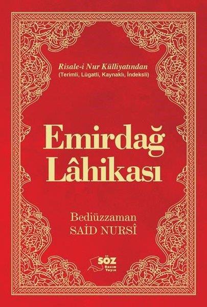 Bediüzzaman Said NursiIslamische BücherEmirdağ Lahikası - Büyük Boy - Risale-i Nur Külliyatından