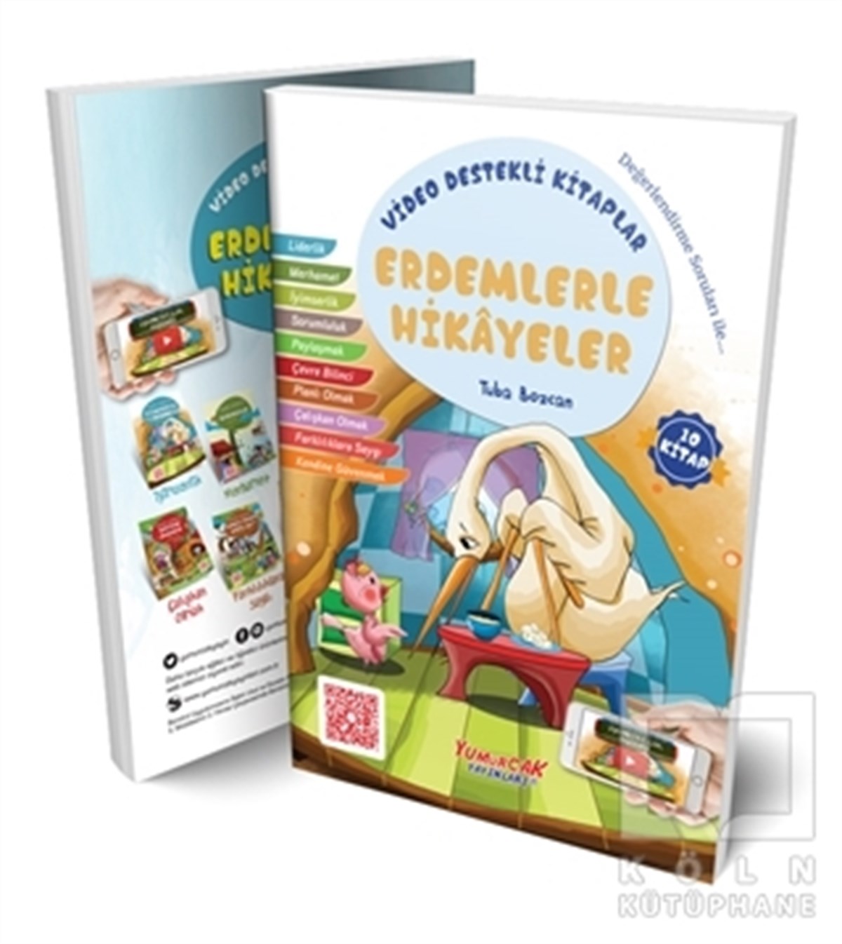 Erdemlerle Hikayeler (10 Kitap Takım)