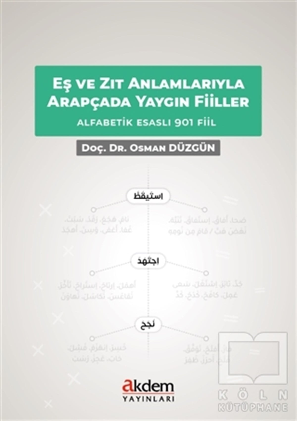 Eş ve Zıt Anlamlarıyla Arapçada Yaygın Fiiller - Alfabetik Esaslı 901 Fiil