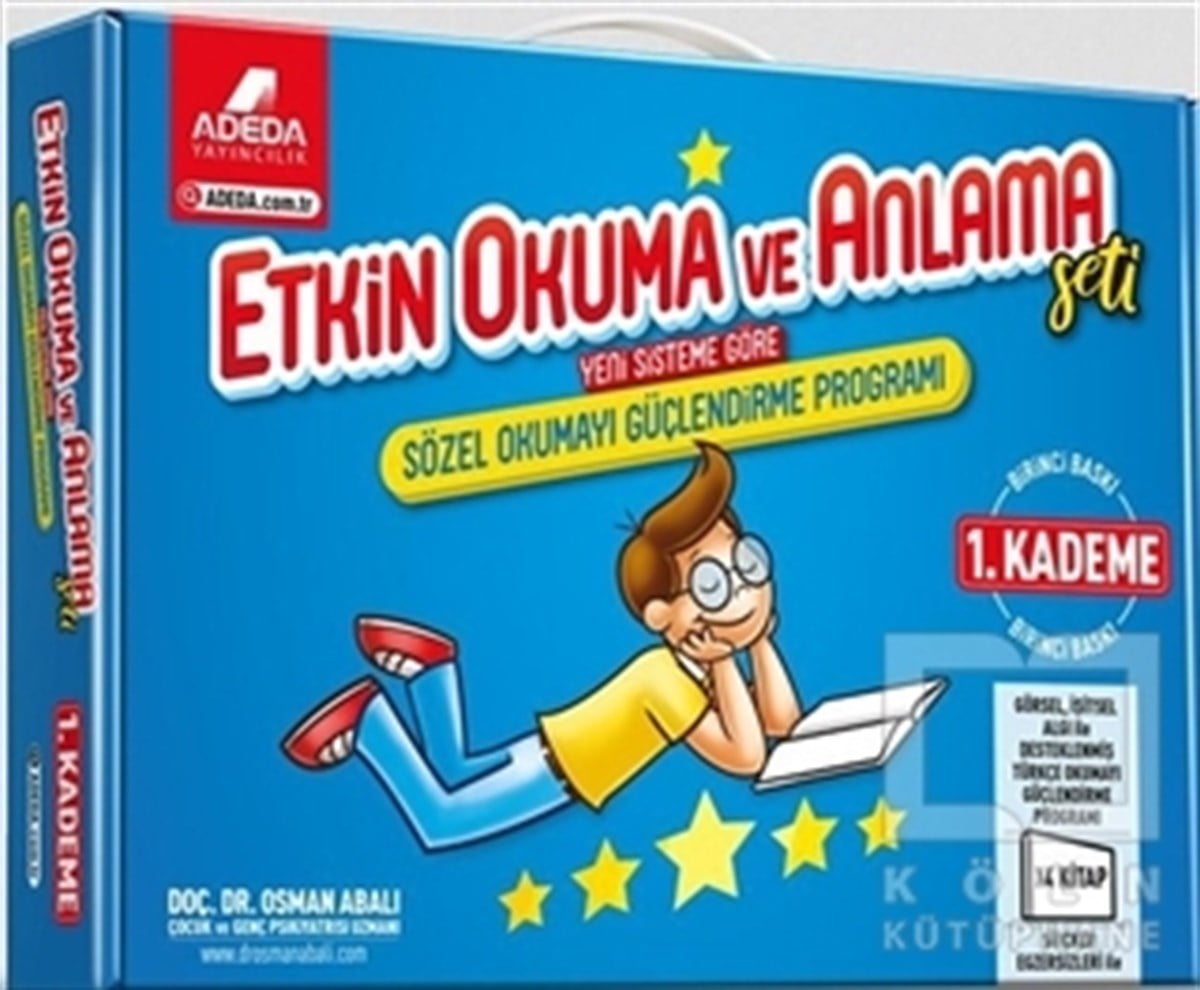 Osman AbalıDiğerEtkin Okuma ve Anlama Seti 1. Kademe (4 Kitap Takım)