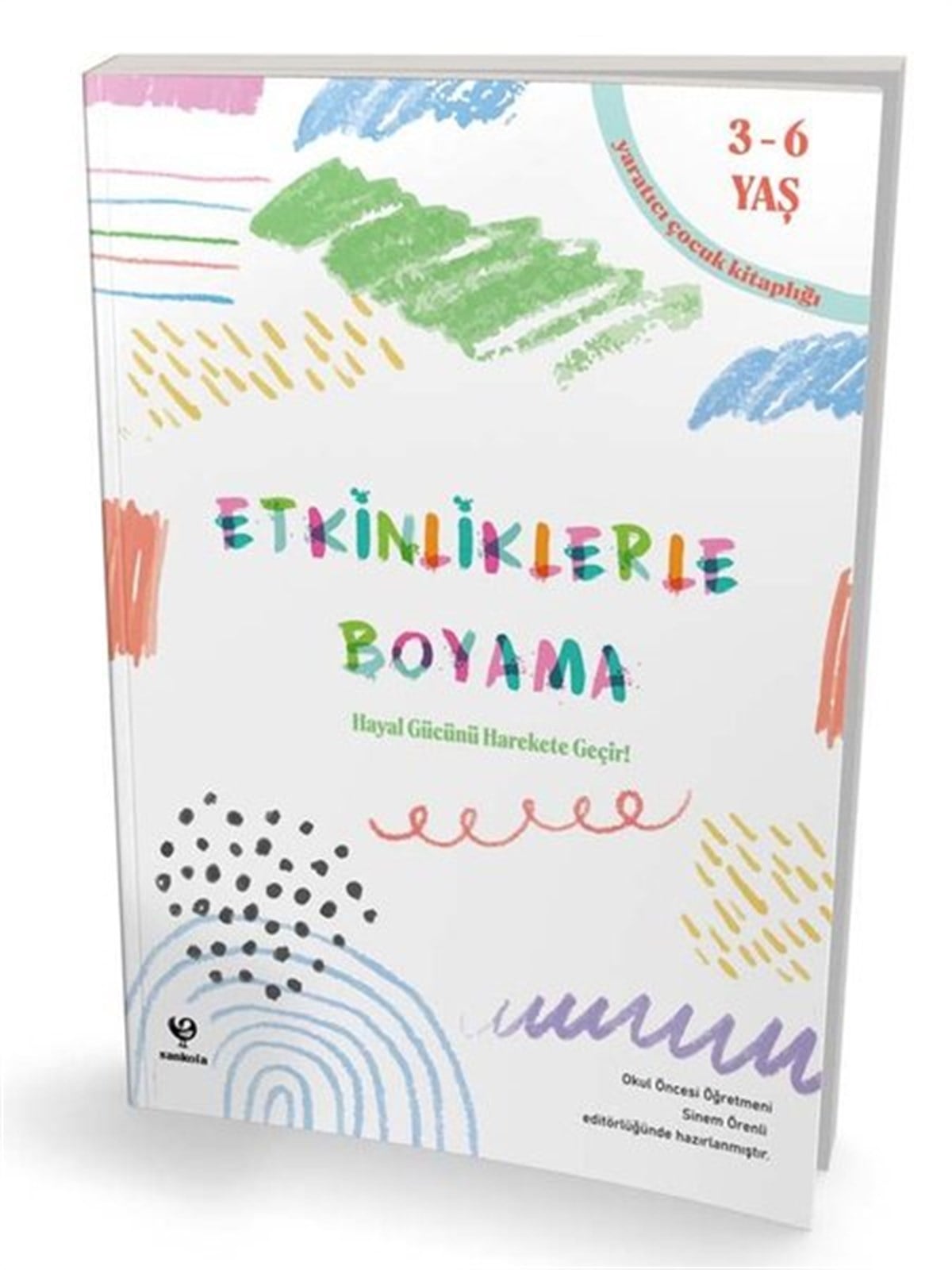 Sinem ÖrenliEgitim Etkinlik KitaplariEtkinliklerle Boyama 3-6 Yaş