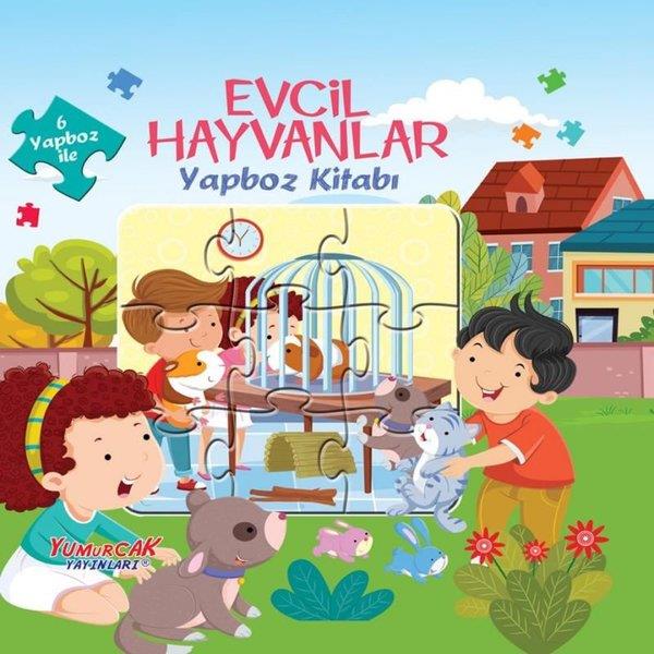 KolektifEgitim Etkinlik KitaplariEvcil Hayvanlar Yapboz Kitabı