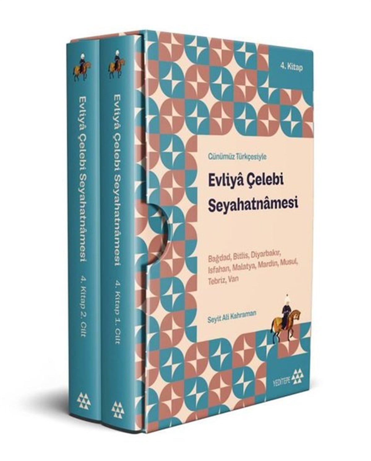 Evliya ÇelebiGezi Rehberi KitaplarıEvliya Çelebi Seyahatnamesi 4. Kitap - 2 Cilt - Kutulu