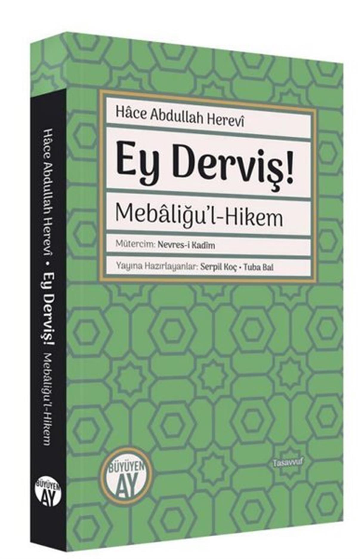 Hace Abdullah HereviTasavvuf KitaplarıEy Derviş! Mebaliğu'l-Hikem