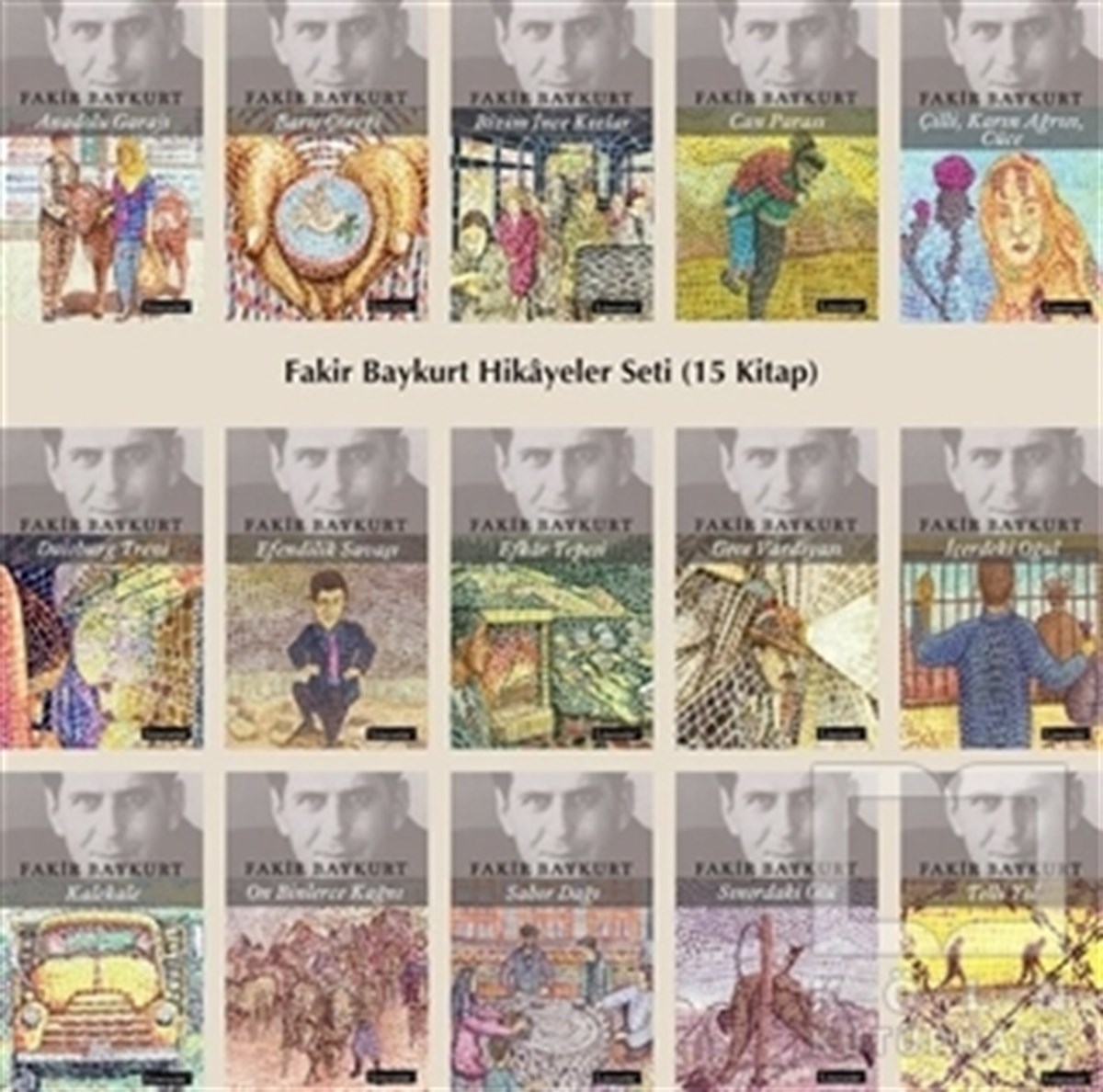 Fakir BaykurtÖyküFakir Baykurt Hikayeler Seti (15 Kitap Takım)