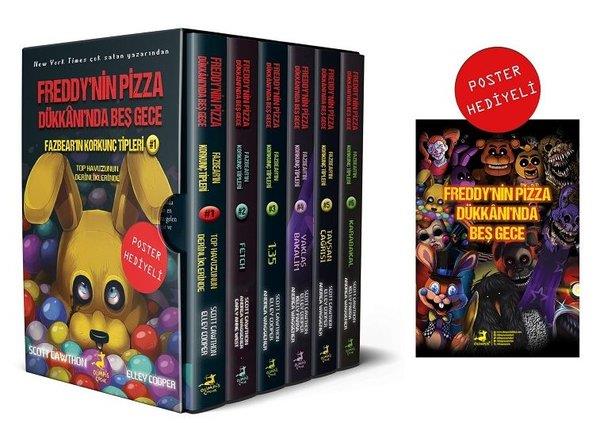 Scott CawthonFantastik / Bilim KurguFazbear'ın Korkunç Tipleri Seti - 6 Kitap Takım - Poster Hediyeli Kutulu