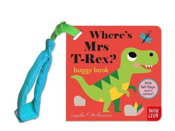 KolektifPreschoolFelt Flaps Where'S Mrs T-Rex? (Buggy Book)