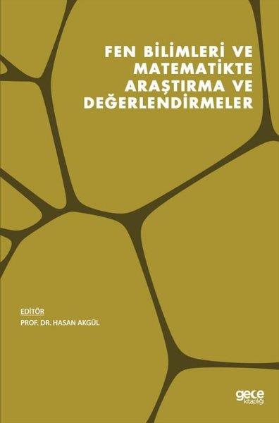 KolektifInceleme - KuramFen Bilimleri ve Matematikte Araştırma ve Değerlendirmeler
