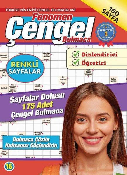 Bertan KodamanoğluBilmece & Bulmaca KitaplarıFenomen Çengel Bulmaca - 16