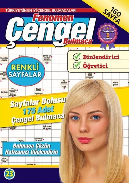 KolektifBilmece & Bulmaca KitaplarıFenomen Çengel Bulmaca 23