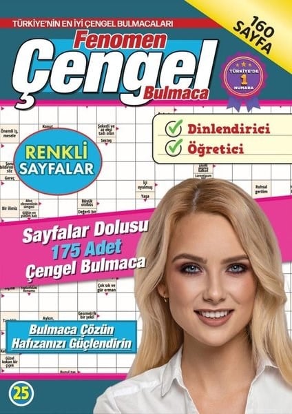 KolektifBilmece & Bulmaca KitaplarıFenomen Çengel Bulmaca 25