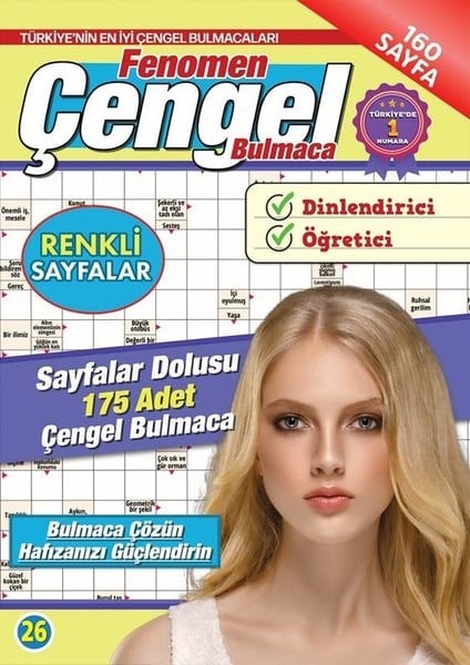 KolektifBilmece & Bulmaca KitaplarıFenomen Çengel Bulmaca 26