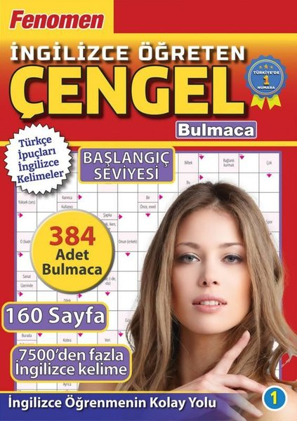 KolektifBilmece & Bulmaca KitaplarıFenomen İngilizce Öğreten Çengel Bulmaca Başlangıç Seviyesi