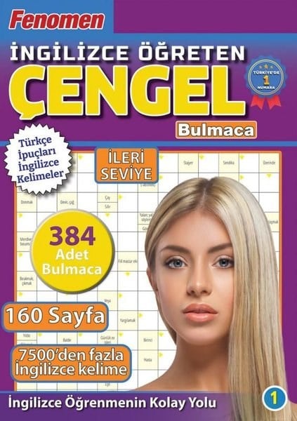 KolektifBilmece & Bulmaca KitaplarıFenomen İngilizce Öğreten Çengel Bulmaca İleri Seviye