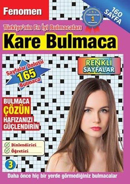 KolektifBilmece & Bulmaca KitaplarıFenomen Kare Bulmaca 3