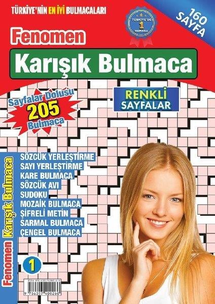 Bertan KodamanoğluBilmece & Bulmaca KitaplarıFenomen Karışık Bulmaca 1