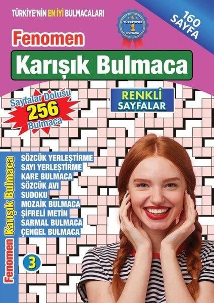 KolektifBilmece & Bulmaca KitaplarıFenomen Karışık Bulmaca - 3