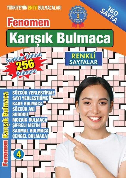 KolektifBilmece & Bulmaca KitaplarıFenomen Karışık Bulmaca - 4