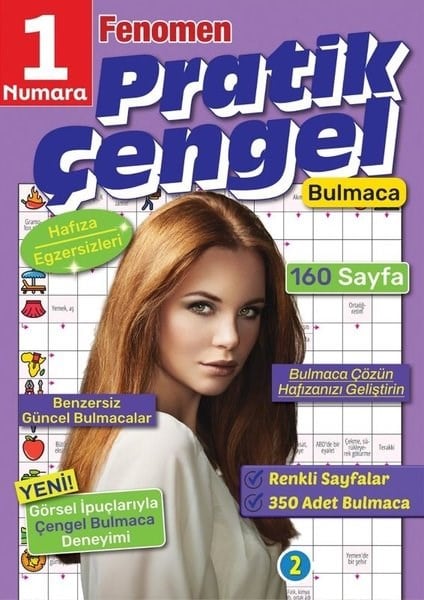 KolektifBilmece & Bulmaca KitaplarıFenomen Pratik Çengel Bulmaca 02