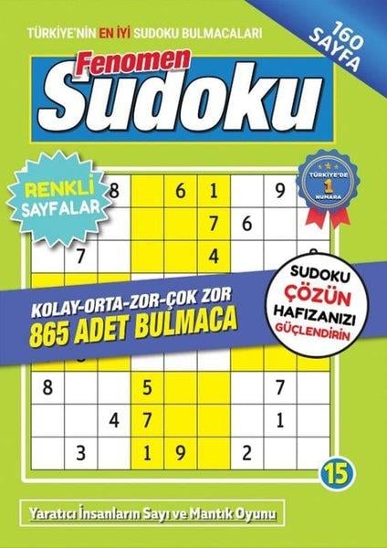 KolektifBilmece & Bulmaca KitaplarıFenomen Sudoku Bulmaca - 15