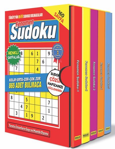 KolektifBilmece & Bulmaca KitaplarıFenomen Sudoku Bulmaca Seti - 5 Kitap Takım